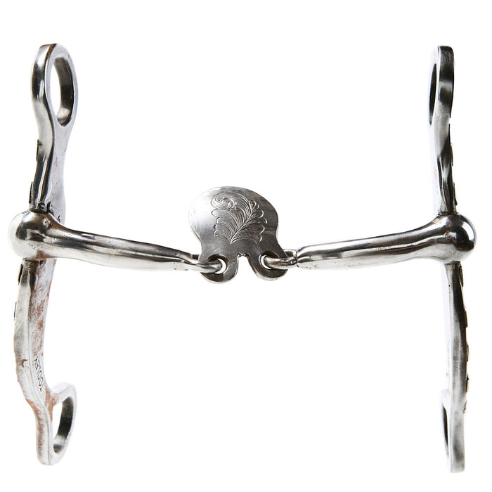 Tooley Bits Spurs Buckles Spade with Silver Bars Bit
