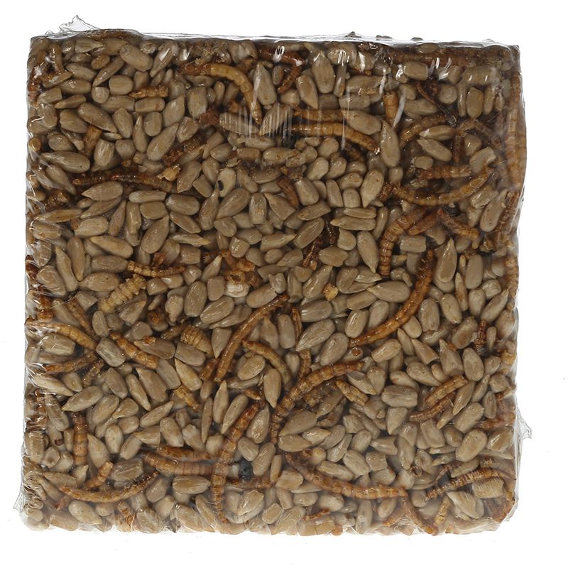 Happy Hen Mealworm & Sunflower Treat Square 6.5oz