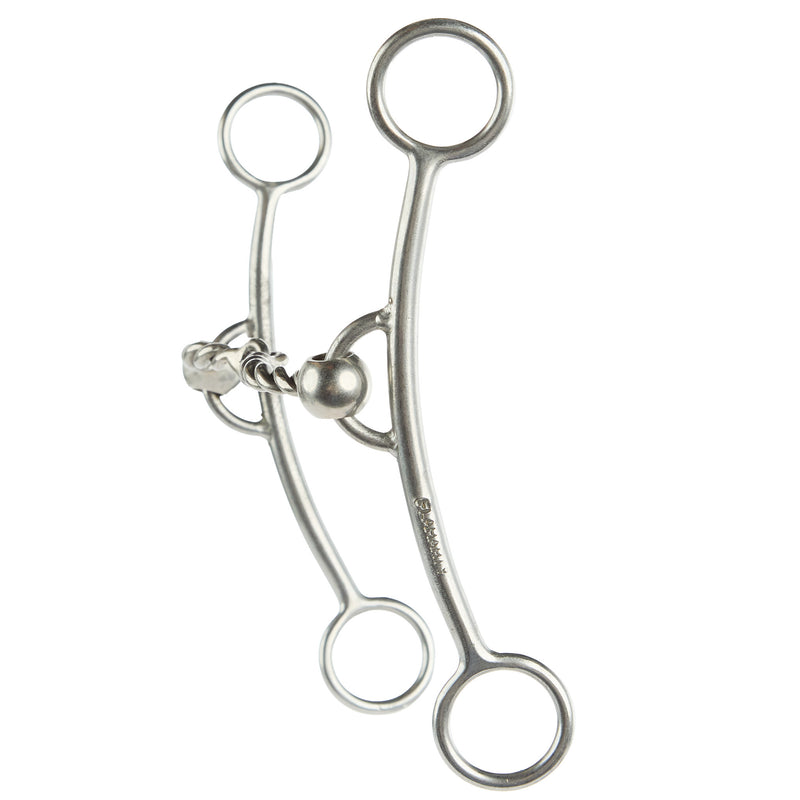 Flaharty Bits & Spurs The Duke Twisted Wire Gag Bit