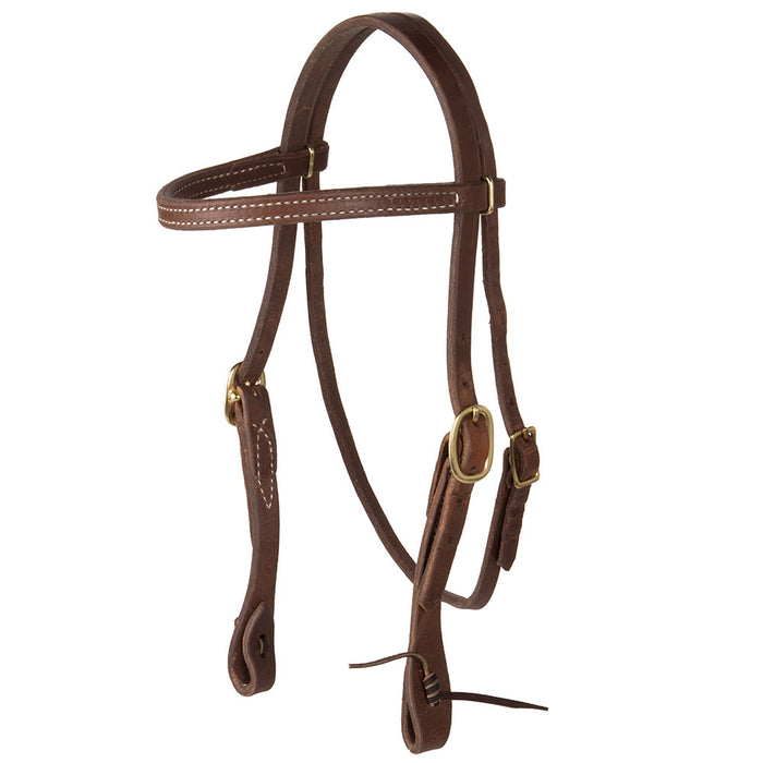 Dutton Bits NRS by Smooth Heavy Loose Ring Snaffle Bit Bridle Set