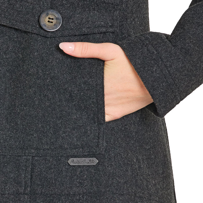 Panhandle Women's Black Heather Coat