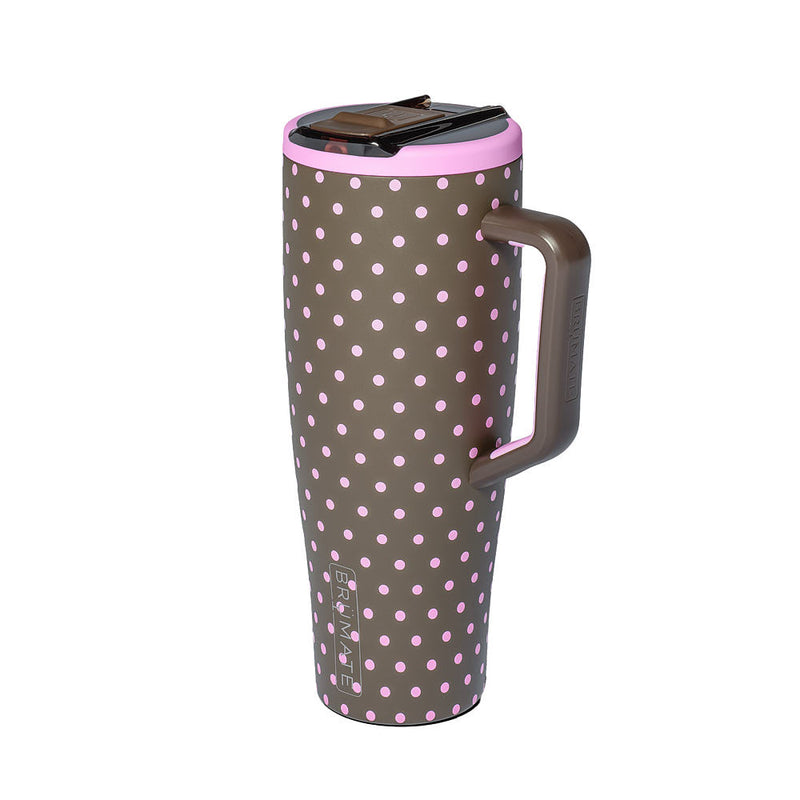 Brumate Era Flip 40oz Mocha Dot Tumbler