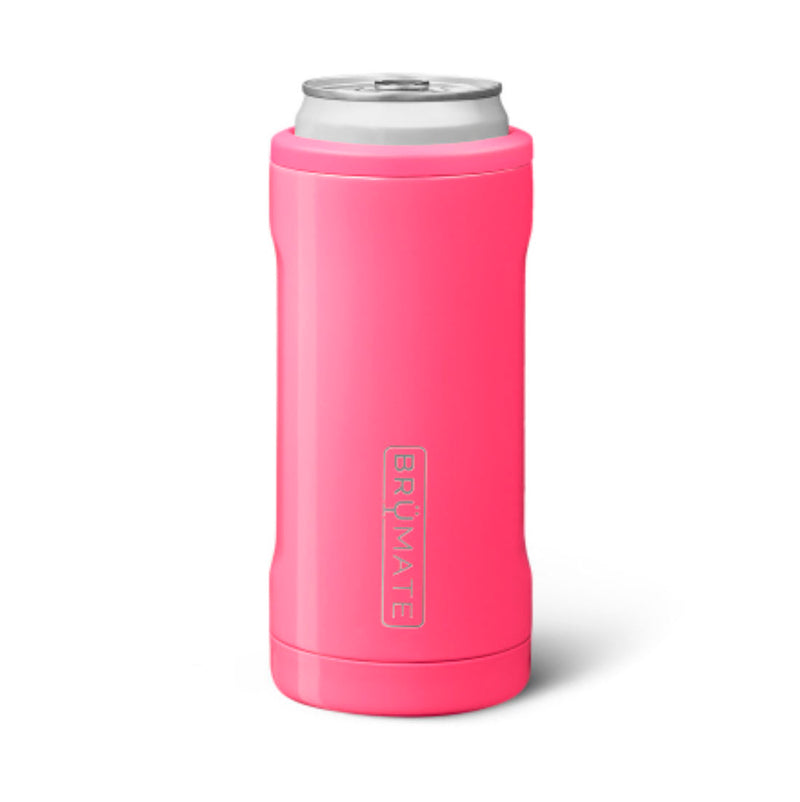 Brumate Hopsulator Slim 12oz Neon Pink