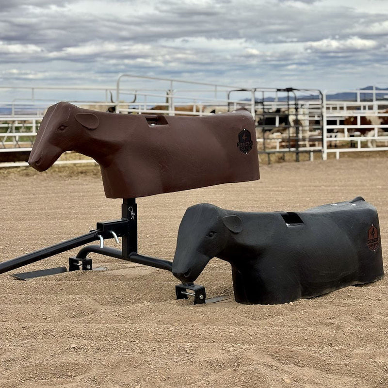Desert Gear Black Breakaway Roping Dummy