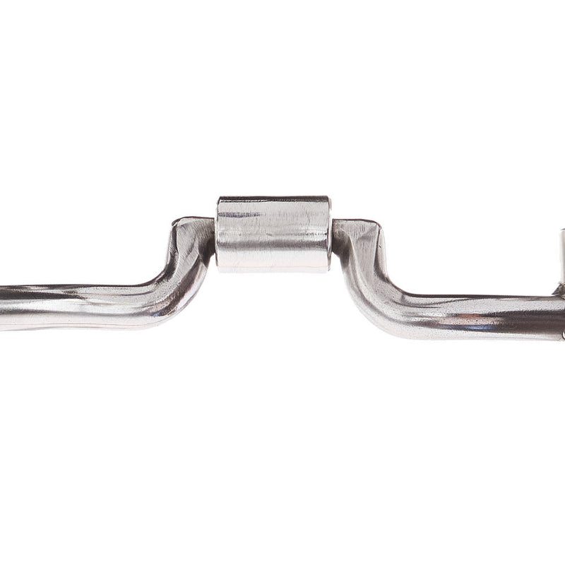 Dutton Bits Hinged Roller Port Elite Stainless Steel Shank Bit