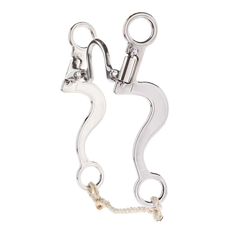 Dutton Bits High Ported Chain Elite Flat Stainless Steel Shank Bit