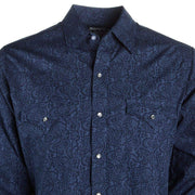Ely Cattleman Men's Paisley Print Western Snap Shirt