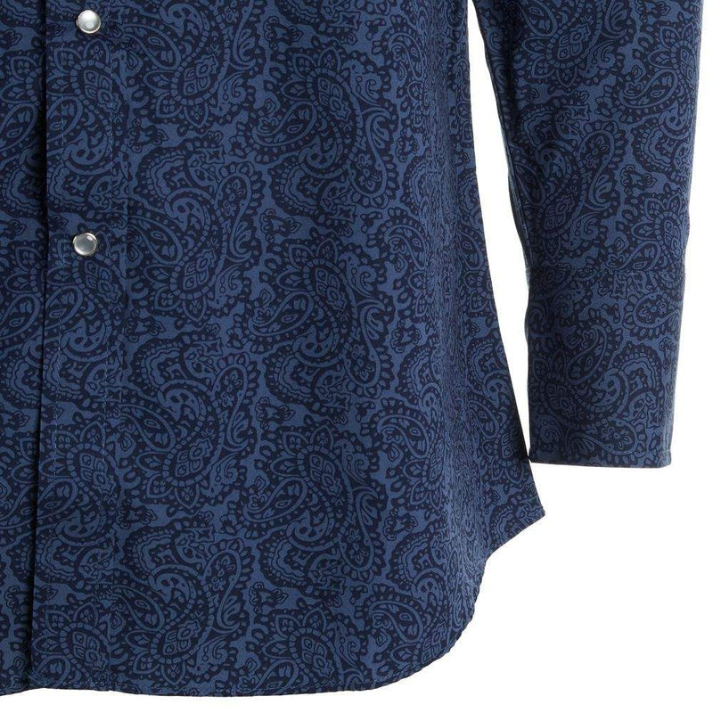 Ely Cattleman Men's Paisley Print Western Snap Shirt