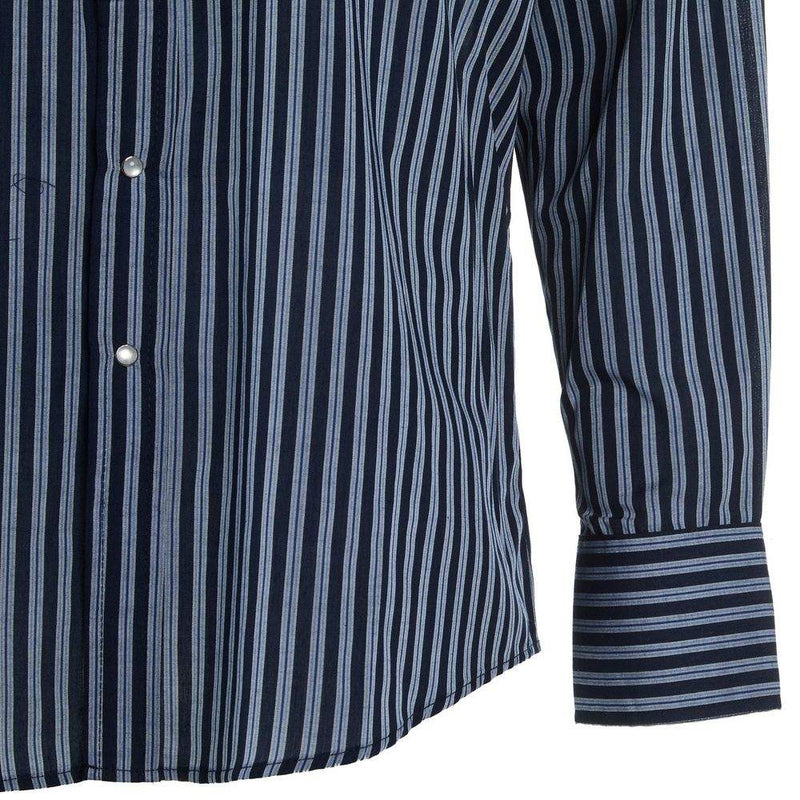 Ely Cattleman Men's Stripe Western Snap Shirt