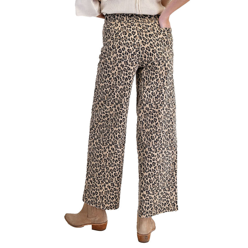 Easel Women's Animal Print Pants