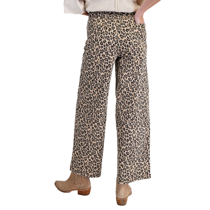 Easel Women's Animal Print Pants