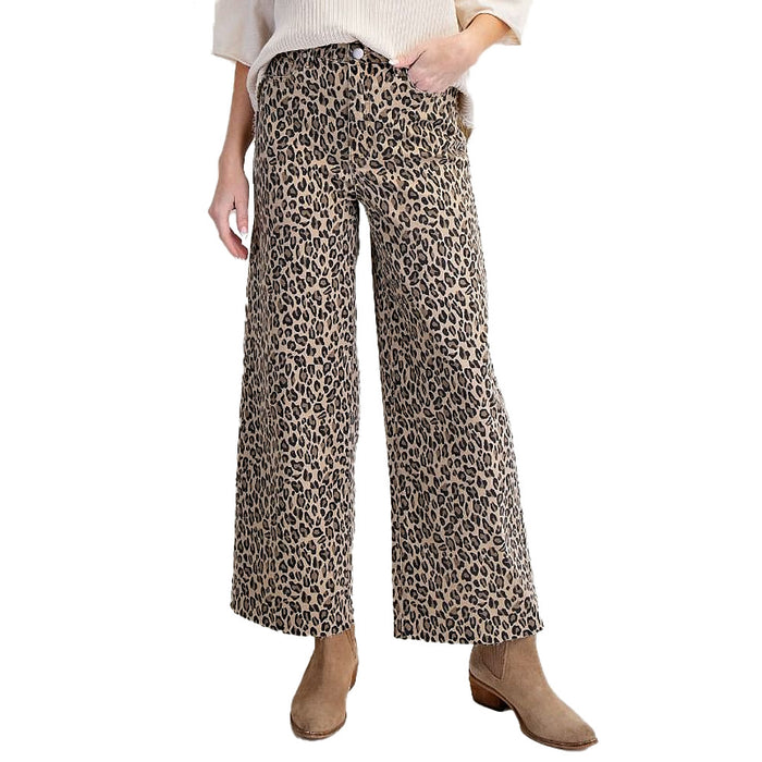 Easel Women's Animal Print Pants