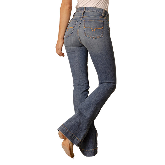 Kimes Ranch Women's Jennifer Mid Wash Jeans