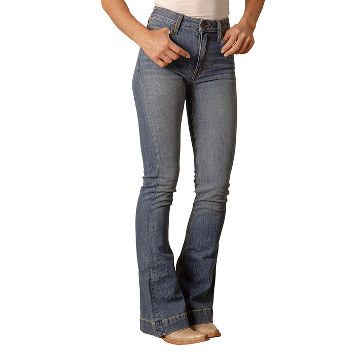 Kimes Ranch Women's Jennifer Mid Wash Jeans