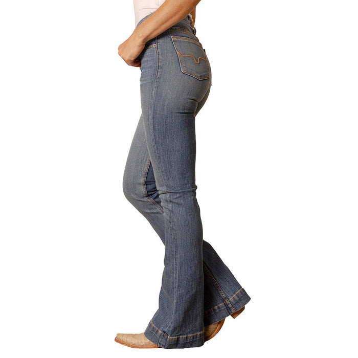 Kimes Ranch Women's Jennifer Mid Wash Jeans
