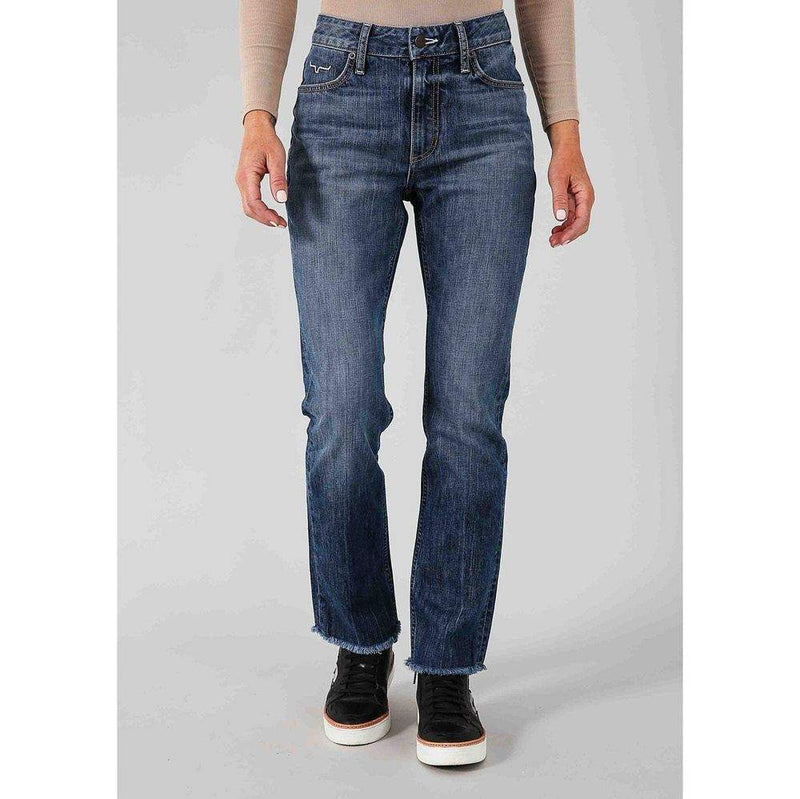 Kimes Ranch Monica Mid Wash Cropped Jeans
