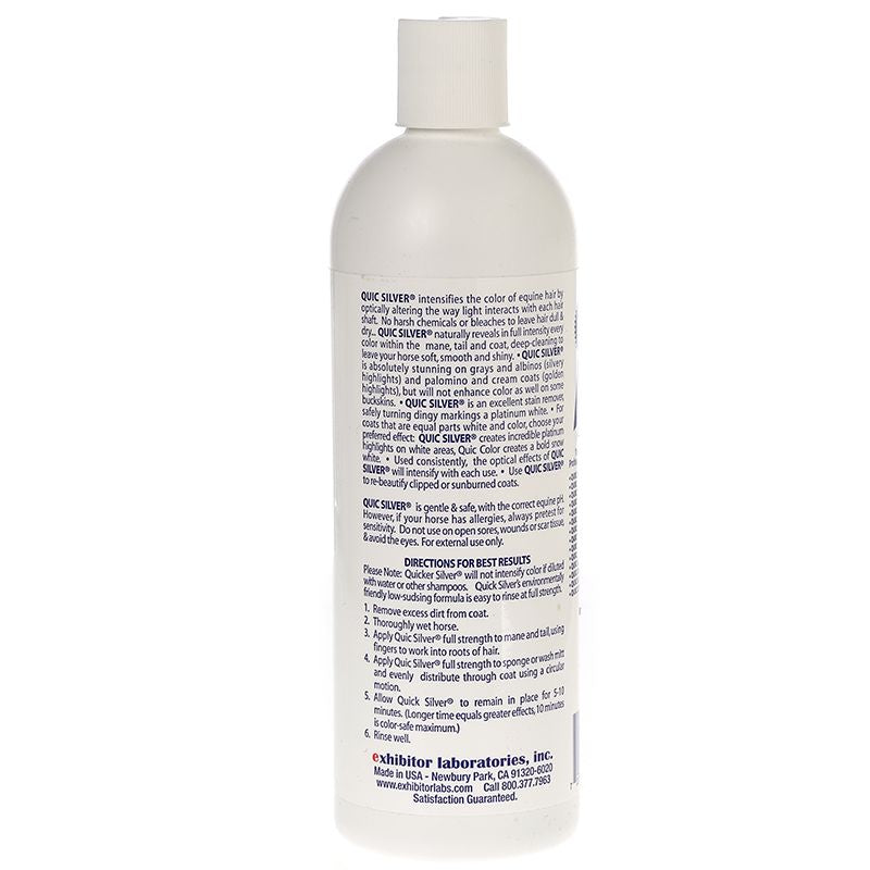 Exhibitor Labs Quic Silver Shampoo 16 oz