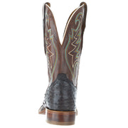 Tony Lama Men's Foster Sienna Full Quill Ostrich 11in Goat Top