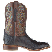 Tony Lama Men's Foster Sienna Full Quill Ostrich 11in Goat Top