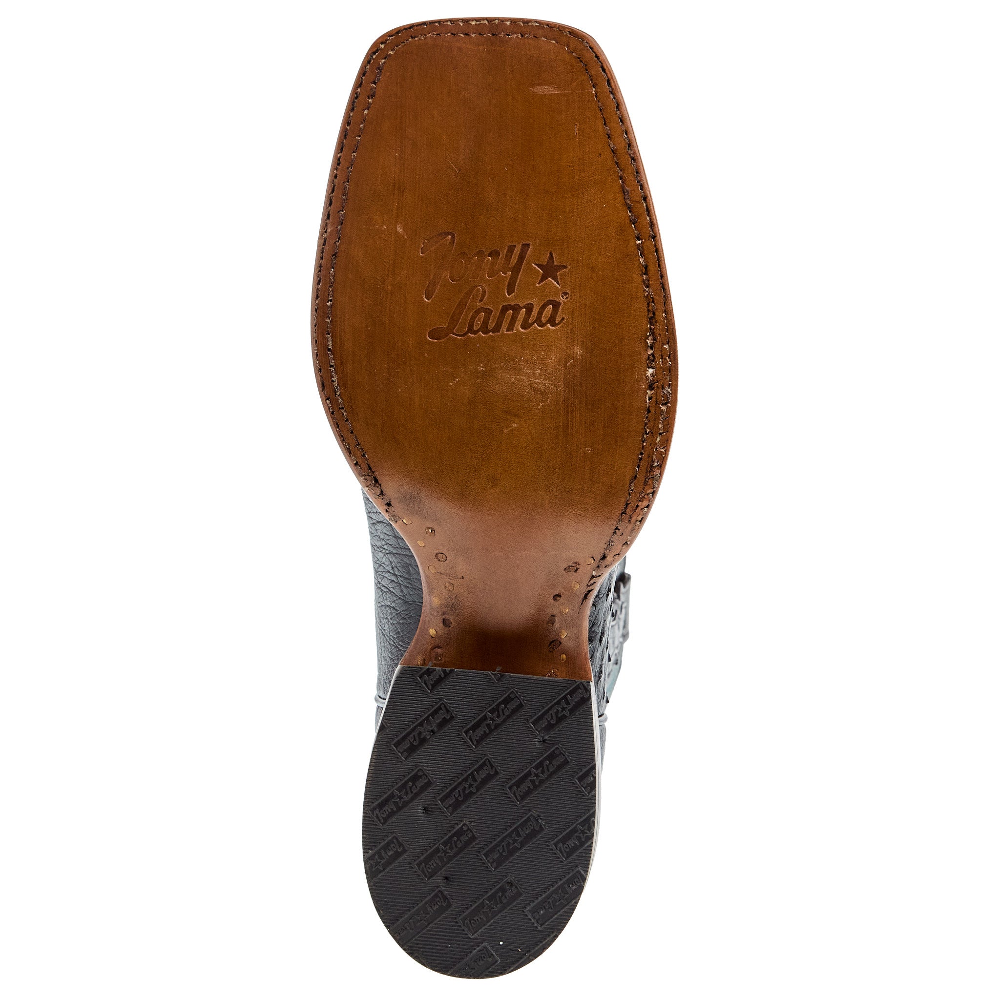 Tony Lama Men`s Black Smooth Quill Ostrich 11In Black Top 