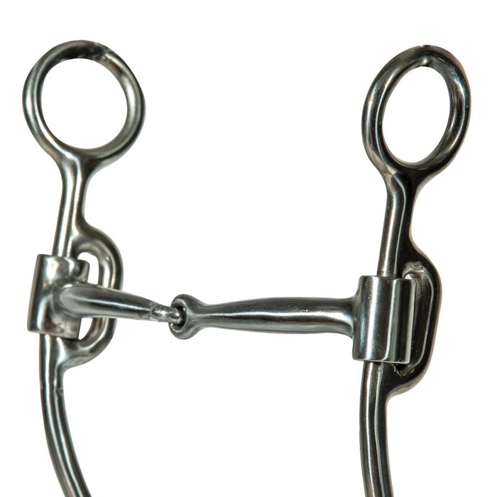 Professionals Choice Equisential Smooth Snaffle 7in Shank Bit