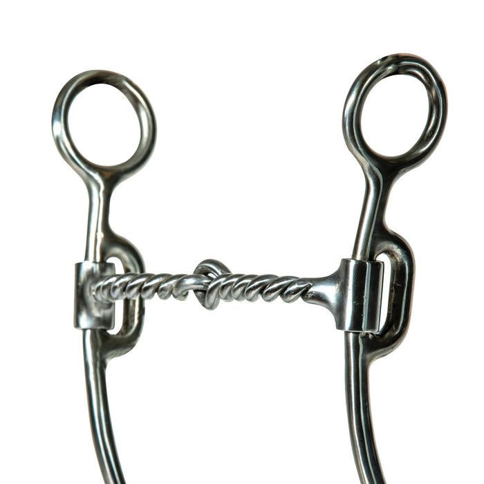 Professionals Choice Equisential Twisted Snaffle 7in Shank Bit