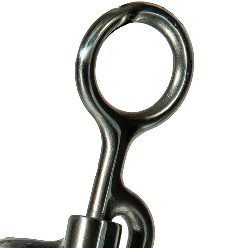 Professionals Choice Equisential Smooth Dog Bone Snaffle 7in Shank Bit