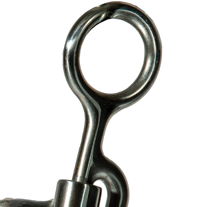 Professionals Choice Equisential Smooth Dog Bone Snaffle 7in Shank Bit