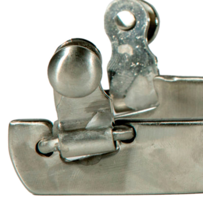 Professionals Choice Equisential 1/2in Band Silver Youth Western Spurs