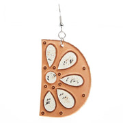 Mcintire Saddlery White Buffalo Earrings