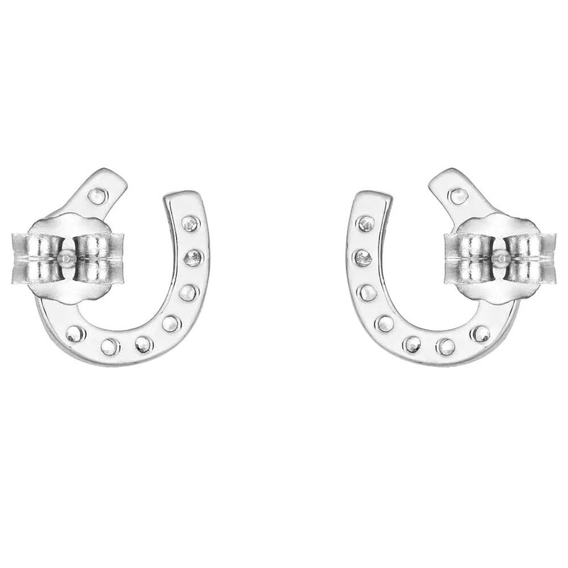 Montana Silversmiths Lightfoot Horseshoe Earrings