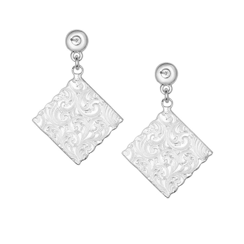 Montana Silversmiths Western Darling Turquoise Earrings
