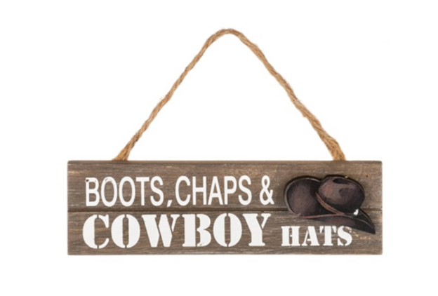 Ganz Assorted Hanging Western Signs