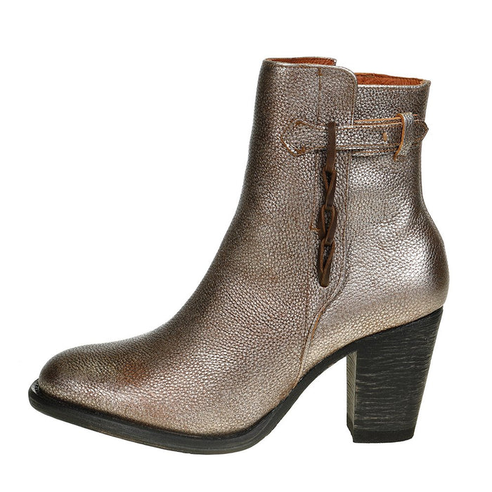 Corral Womens Silver Strap Ankle Bootie