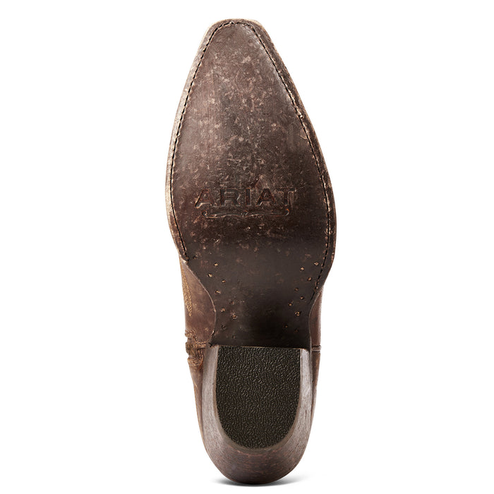 Ariat Womens Casanova 16in Naturally Distressed Brown Top Cowgirl Boot