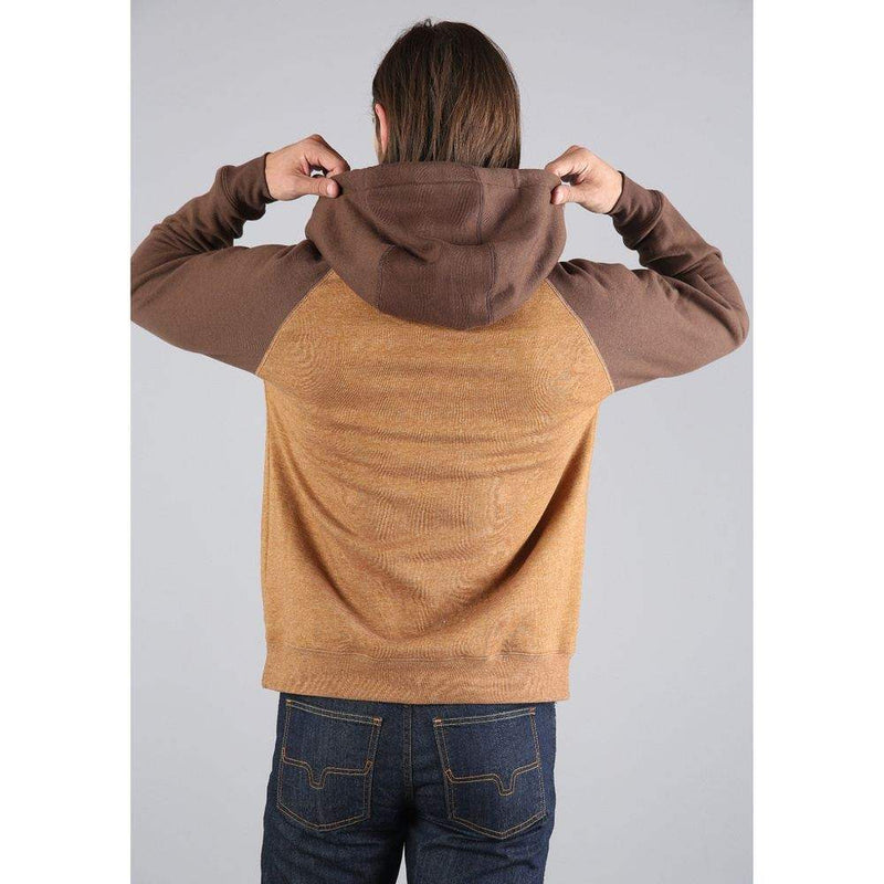 Kimes Ranch Mens Blaze Two Brown Hoodie