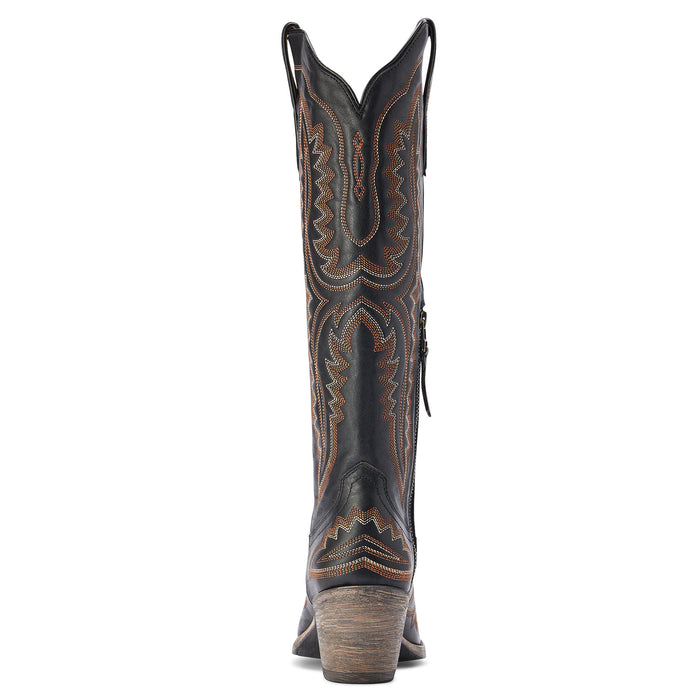 Ariat Women's Brooklyn Black Casanova 16 In Top Snip Toe Cowgirl Boot