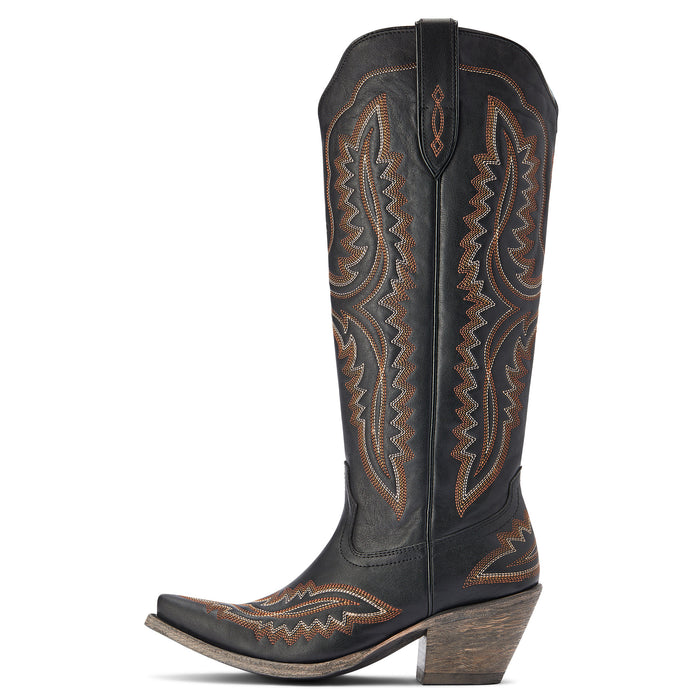 Ariat Women's Brooklyn Black Casanova 16 In Top Snip Toe Cowgirl Boot