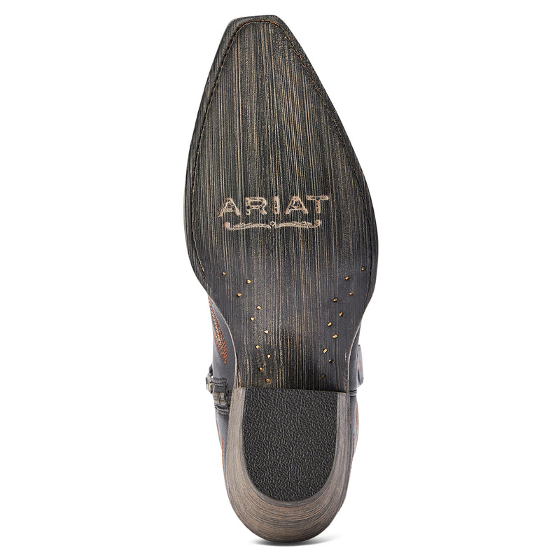 Ariat Women's Brooklyn Black Casanova 16 In Top Snip Toe Cowgirl Boot