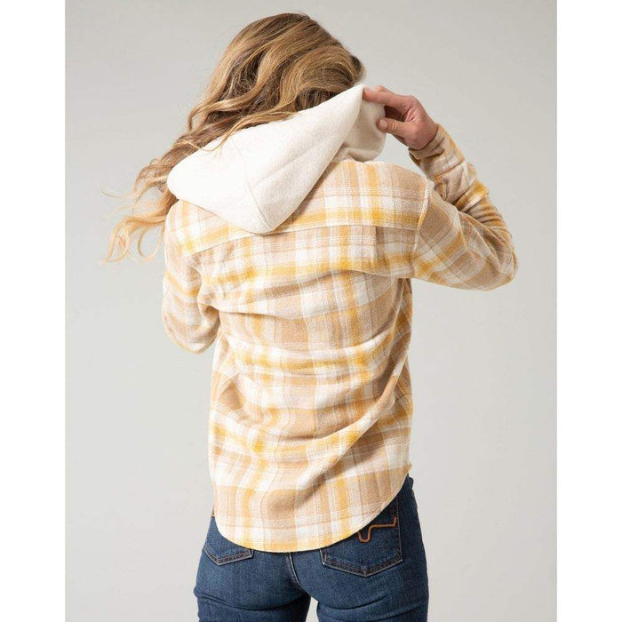 Kimes Ranch Apparel Women's Delano Khaki Flannel Shirt