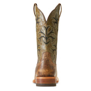 Ariat Men`s Crinkled Brown Cowboss Cowboy Boot