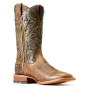 Ariat Men`s Crinkled Brown Cowboss Cowboy Boot