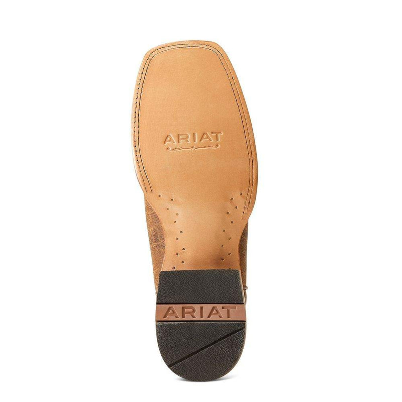 Ariat Men`s Crinkled Brown Cowboss Cowboy Boot