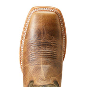 Ariat Men`s Crinkled Brown Cowboss Cowboy Boot