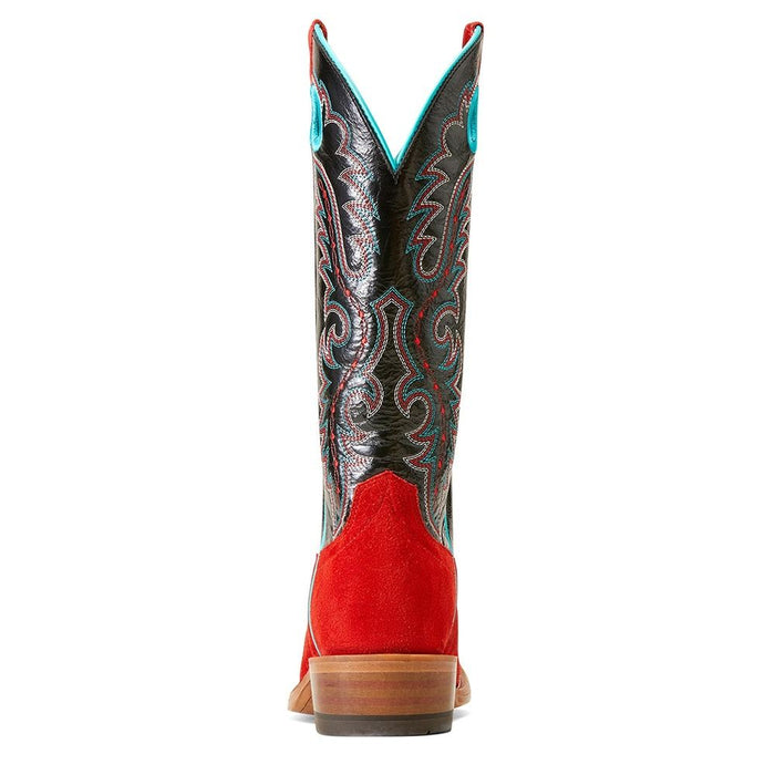 Ariat Women`s Fiery Roughout Futurity Boon Cowgirl Boot