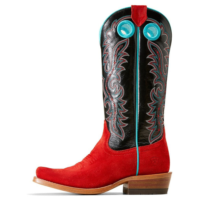 Ariat Women`s Fiery Roughout Futurity Boon Cowgirl Boot