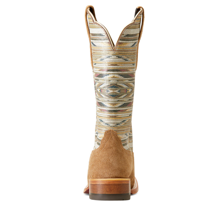 Ariat Women's Chimayo Dijon Roughout Santa Fe Mustard 12inn Top Boot