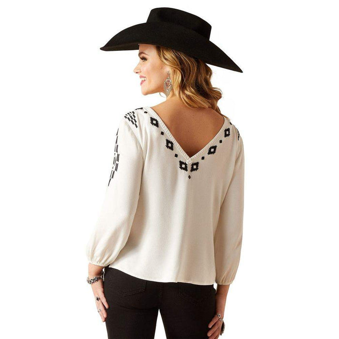 Ariat Women's Callie Coconut Milk Top