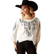 Ariat Women's Callie Coconut Milk Top