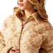 Ariat Women's Neutral Southwest Print Sherpa Shacket